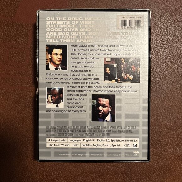 The Wire - The Complete First Season (DVD, 2004, 5-Disc Set) - Picture 2 of 3